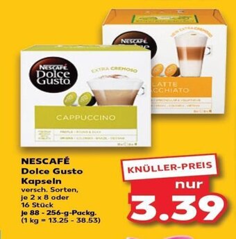 Kaufland DE Nescafé dolce gusto kapseln tilbud