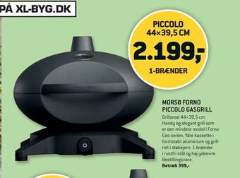 XL-BYG Morsø forno piccolo gasgrill tilbud