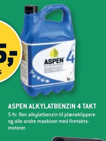 XL-BYG Aspen alkylatbenzin 4 takt tilbud