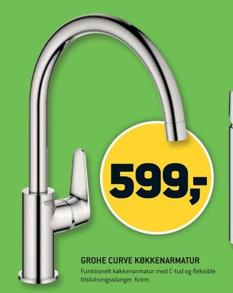 XL-BYG Grohe curve køkkenarmatur tilbud