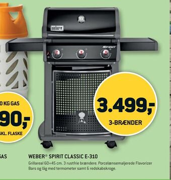 XL-BYG Weber® spirit classic e-310 tilbud