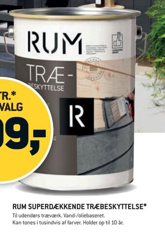 XL-BYG Rum superdækkende træbeskyttelse tilbud
