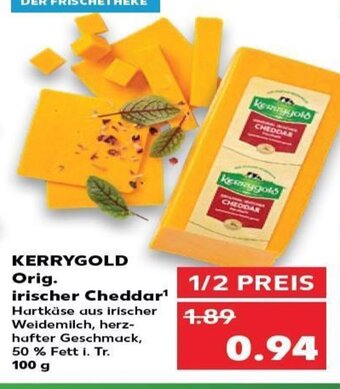Kaufland DE Kerrygold orig. irischer cheddar tilbud