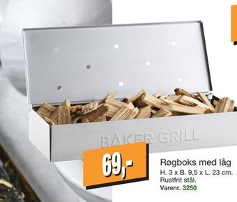Harald Nyborg Røgboks med låg tilbud