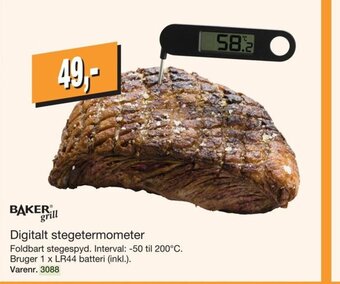 Harald Nyborg Digitalt StegeTermometer tilbud