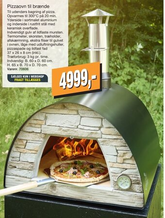 Harald Nyborg Pizzaovn til Brænde tilbud