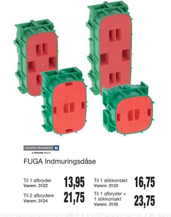 Harald Nyborg FUGA Indmuringsdåse tilbud