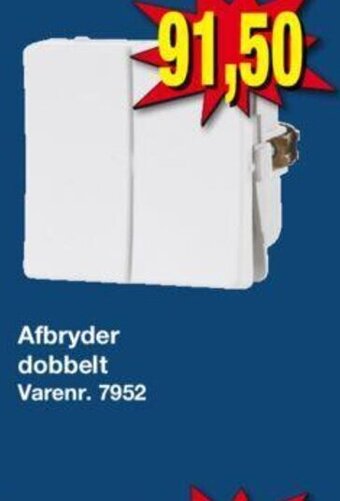Afbryder Dobbelt