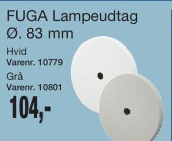 Harald Nyborg FUGA Lampeudtag tilbud