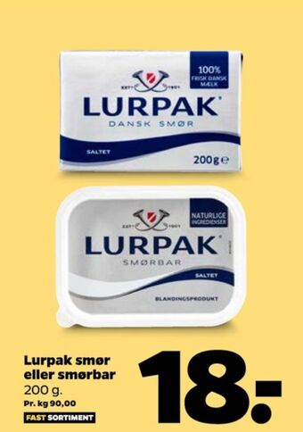 Netto Lurpak smør tilbud