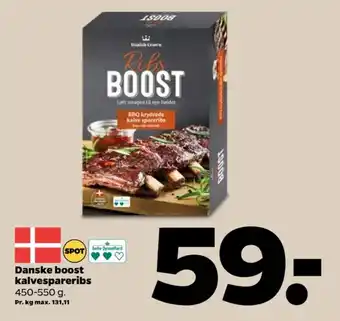 Netto Danish crown spareribs tilbud