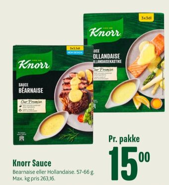 Min Købmand Knorr sauce pulver tilbud