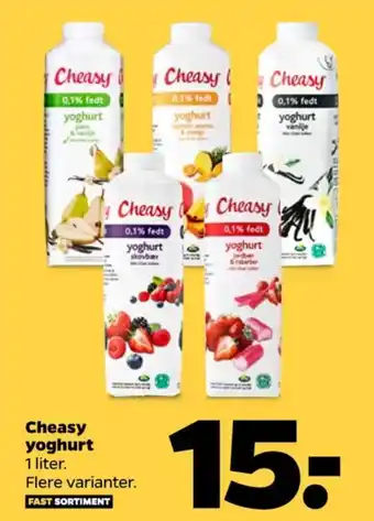 Cheasy yoghurt skovbær