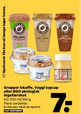 Netto Gropper iskaffe tilbud