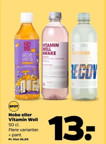 Netto Nobe vitamindrik tilbud