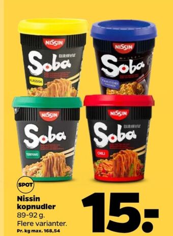 Soba instant retter
