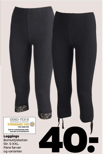 Netto Ukendt leggings tilbud