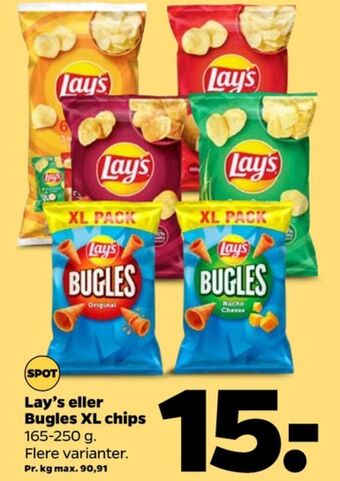 Netto Lays chips tilbud