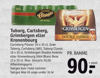 SPAR Pilsner øl tilbud