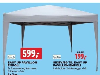 jem & fix Easy up pavillon empoli tilbud