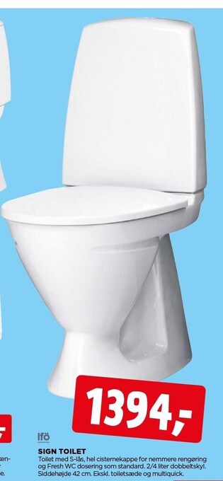 jem & fix Sign toilet tilbud