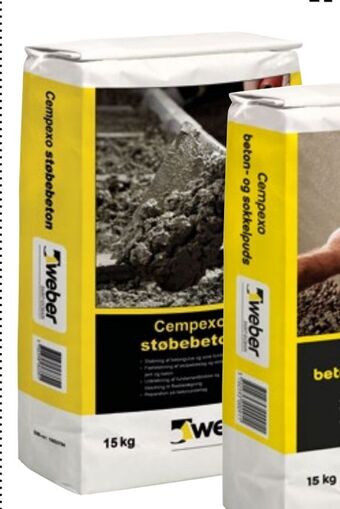 jem & fix Cempexo støbebeton tilbud