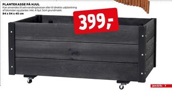jem & fix Plantekasse på hjul tilbud