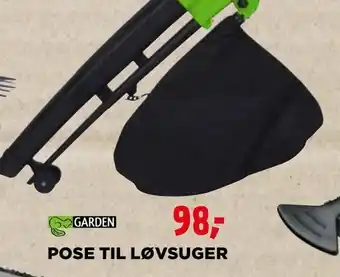 Pose til løvsuger