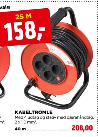 jem & fix Kabeltromle tilbud