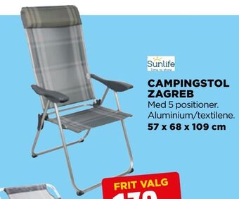 jem & fix Campingstol zagreb tilbud
