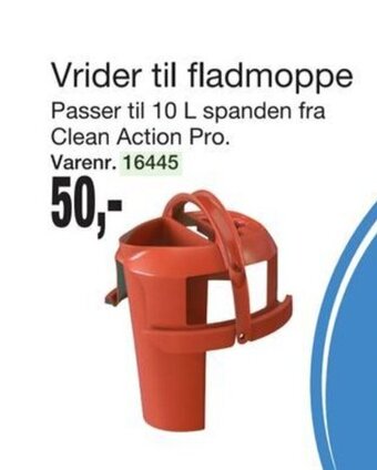 Harald Nyborg Vrider til fladmoppe tilbud