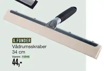 Harald Nyborg G.FUNDER vådrumsskraber 34 cm tilbud