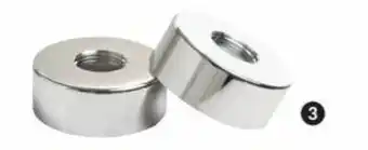 Harald Nyborg Roset til brusearmatur Ø. 70 x H. 15 mm tilbud
