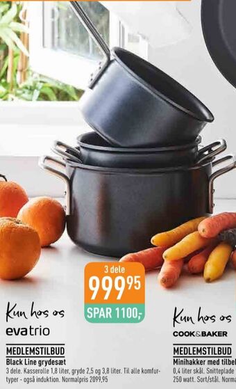 Imerco Eva trio grydesæt tilbud