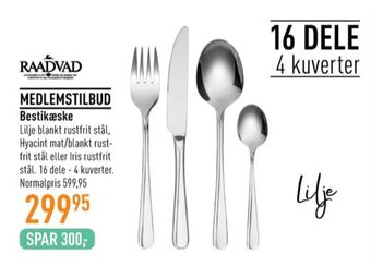 Imerco Raadvad bestik tilbud