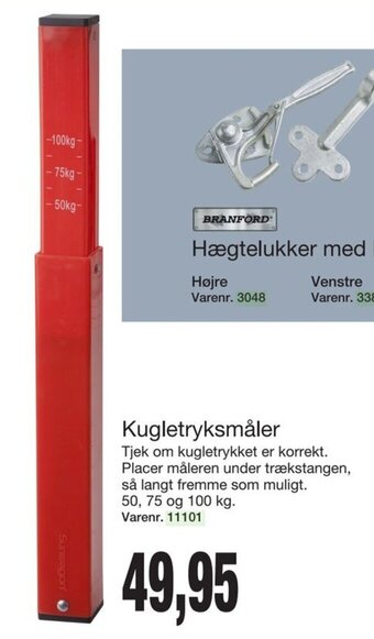 Harald Nyborg Kugletryksmåler tilbud