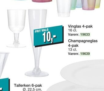 Harald Nyborg Vinglas 4-pak tilbud