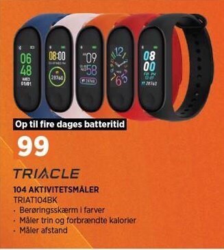 Power 104 aktivitetsmåler tilbud