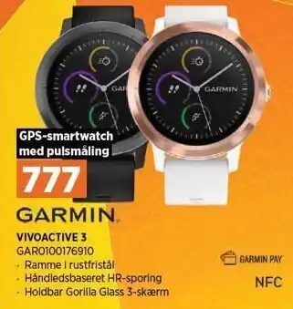 Power Vivoactive 3 tilbud