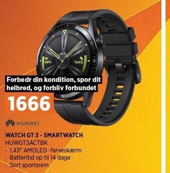 Power Watch gt 3 smartwatch tilbud