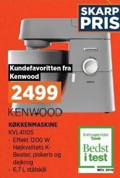 Power Køkkenmaskine tilbud