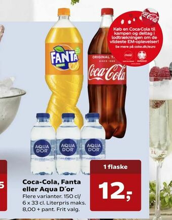 Dagli'Brugsen Coca-Cola, Fanta eller Aqua D'or tilbud