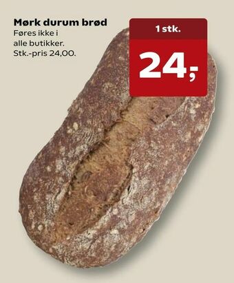 Dagli'Brugsen Mørk durum brød tilbud