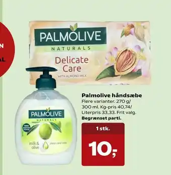 Dagli'Brugsen Palmolive håndsæbe tilbud