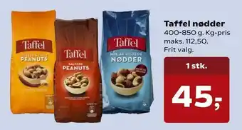 Dagli'Brugsen Taffel nødder tilbud