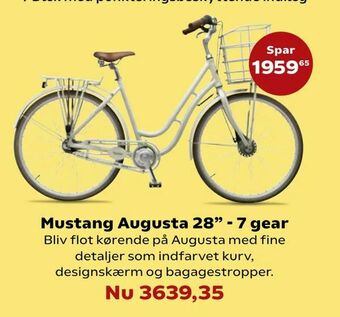 Kvickly Mustang Augusta 28" - 7 gear tilbud