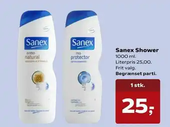 Kvickly Sanex Shower tilbud