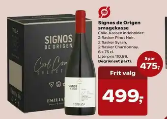 Kvickly Signos de Origen smagekasse tilbud