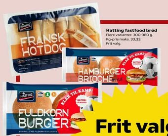SuperBrugsen Hatting fastfood brød tilbud