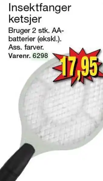 Harald Nyborg Insektfanger ketsjer tilbud